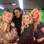 Emma Slater Instagram – Red lips for Galentines day. Love these beautiful girls ❤️❤️❤️🙏🏻