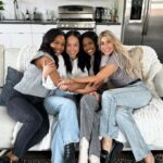 Emma Slater Instagram - Girls brunch 😃 had @charitylawson, @brittbenae & @koko_iwasaki round for breakfast and it was the best morning. Love these ladies!! 😍 Oh and then our supervising producer @adamraia and the whole crew just showed up, psh so rude. I mean, moving my furniture around and eating my pastries, gees Adam, I only got eggs for 4 people 😜 @dancingwiththestars life!