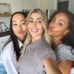 Emma Slater Instagram - Girls brunch 😃 had @charitylawson, @brittbenae & @koko_iwasaki round for breakfast and it was the best morning. Love these ladies!! 😍 Oh and then our supervising producer @adamraia and the whole crew just showed up, psh so rude. I mean, moving my furniture around and eating my pastries, gees Adam, I only got eggs for 4 people 😜 @dancingwiththestars life!