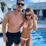 Emma Slater Instagram - One of us is a Chippendale. The other one likes chips occasionally. It’s just a beautiful friendship. So happy to support my friend here, along with @ezra.sosa & @brittbenae. Enjoy the rest of your run in Vegas @glebsavchenkoofficial!! 🥥☀️