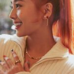 Emma Wu Instagram - “Layered X Elle collection” 紅色的火焰❤️🔥 金色的光芒❤️✨ 2024讓我感覺到… 一定會展開各種新的篇章 讓我好好準備期待著😳😳😳 @shoplayered @elletaiwan #shoplayered