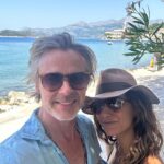 Emmanuelle Chriqui Instagram - Ahhhh #ff to 5 magical days in Dubrovnik, Croatia.. this place has been on my bucket list forever and it did not disappoint!! Walking around the old town and getting lost in the alley ways finding the perfect place to eat ( everywhere was amazing and hands down best seafood pasta I have ever had!! ) Every view was stunning and swimming in the Adriatic Sea was heavenly.. we took a boat ride and visited the islands and swam in the green cave. We had the best skipper- Tom who took us to see places and swim in the most gorgeous unpopulated coves, and visited the most charming town of Lopud.. I look so forward to discovering the rest of Croatia because there is so much more splendor to see! Traveling with my love @samtrammellofficial was a dream as always… Wishing you an amazing weekend ahead. #HappyFriday and #ShabbatShalom❤️ 📸 @samtrammellofficial