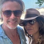 Emmanuelle Chriqui Instagram - Happy birthday to this incredible human @samtrammellofficial who I am so lucky to call my partner in crime, my travel buddy, my fellow adventurer and the absolute love of my life! Being with you is a constant reminder that dreams really do come true. May this be an amazing journey around the sun. I love you!!!!!!