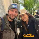 Emmanuelle Chriqui Instagram - We just flew from LA to DC with a bunch of friends to stand against anti-semitism and join the #bringthemhome #freethehostages rally @echriqui Please stand in solidarity with us 💙