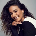 Emmanuelle Chriqui Instagram - Not mad at a little 80’s glam.. another gem from the shoot with my insanely talented friend @randallslavin Hair by @josephchase makeup by @kmannmakeup Styling by @seanypstyles Wishing you all a great weekend ahead! #HappyFriday #ShabbatShalom❤️