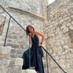 Emmanuelle Chriqui Instagram - Ahhhh #ff to 5 magical days in Dubrovnik, Croatia.. this place has been on my bucket list forever and it did not disappoint!! Walking around the old town and getting lost in the alley ways finding the perfect place to eat ( everywhere was amazing and hands down best seafood pasta I have ever had!! ) Every view was stunning and swimming in the Adriatic Sea was heavenly.. we took a boat ride and visited the islands and swam in the green cave. We had the best skipper- Tom who took us to see places and swim in the most gorgeous unpopulated coves, and visited the most charming town of Lopud.. I look so forward to discovering the rest of Croatia because there is so much more splendor to see! Traveling with my love @samtrammellofficial was a dream as always… Wishing you an amazing weekend ahead. #HappyFriday and #ShabbatShalom❤️ 📸 @samtrammellofficial