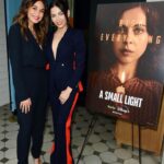 Emmanuelle Chriqui Instagram - I had the pleasure of attending a screening of the first episode of @natgeo @asmalllight WOW!! Where to even begin! Such a fresh and poignant take on a story many of us know or are familiar with, and simply extraordinary performances from the whole cast especially @belpowley and @lievschreiber Bravo to the writers and exec producers @tvphelan and @joanrater for telling such an important and timely story in a way that gives another perspective and educates in an incredibly entertaining way. Last night I was reminded of the power of storytelling and how grateful I am to be able to tell stories for a living. I was reminded that we humans are here to be kind to each other, support each other and stand up for each other. I raced home last night and binged the next two episodes and look SO forward to binging the rest:) Wishing you a beautiful weekend ahead and as always #happyfriday & #shabbatshalom❤️ #aspiretoinspire #endantisemitism