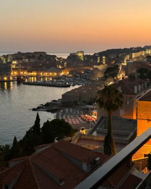 Emmanuelle Chriqui Instagram - Ahhhh #ff to 5 magical days in Dubrovnik, Croatia.. this place has been on my bucket list forever and it did not disappoint!! Walking around the old town and getting lost in the alley ways finding the perfect place to eat ( everywhere was amazing and hands down best seafood pasta I have ever had!! ) Every view was stunning and swimming in the Adriatic Sea was heavenly.. we took a boat ride and visited the islands and swam in the green cave. We had the best skipper- Tom who took us to see places and swim in the most gorgeous unpopulated coves, and visited the most charming town of Lopud.. I look so forward to discovering the rest of Croatia because there is so much more splendor to see! Traveling with my love @samtrammellofficial was a dream as always…  Wishing you an amazing weekend ahead. #HappyFriday and #ShabbatShalom❤️ 📸 @samtrammellofficial