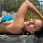Emmanuelle Chriqui Instagram - I miss the sun. That’s all💔 #liveforsummer #sunworshipper #overjunegloom