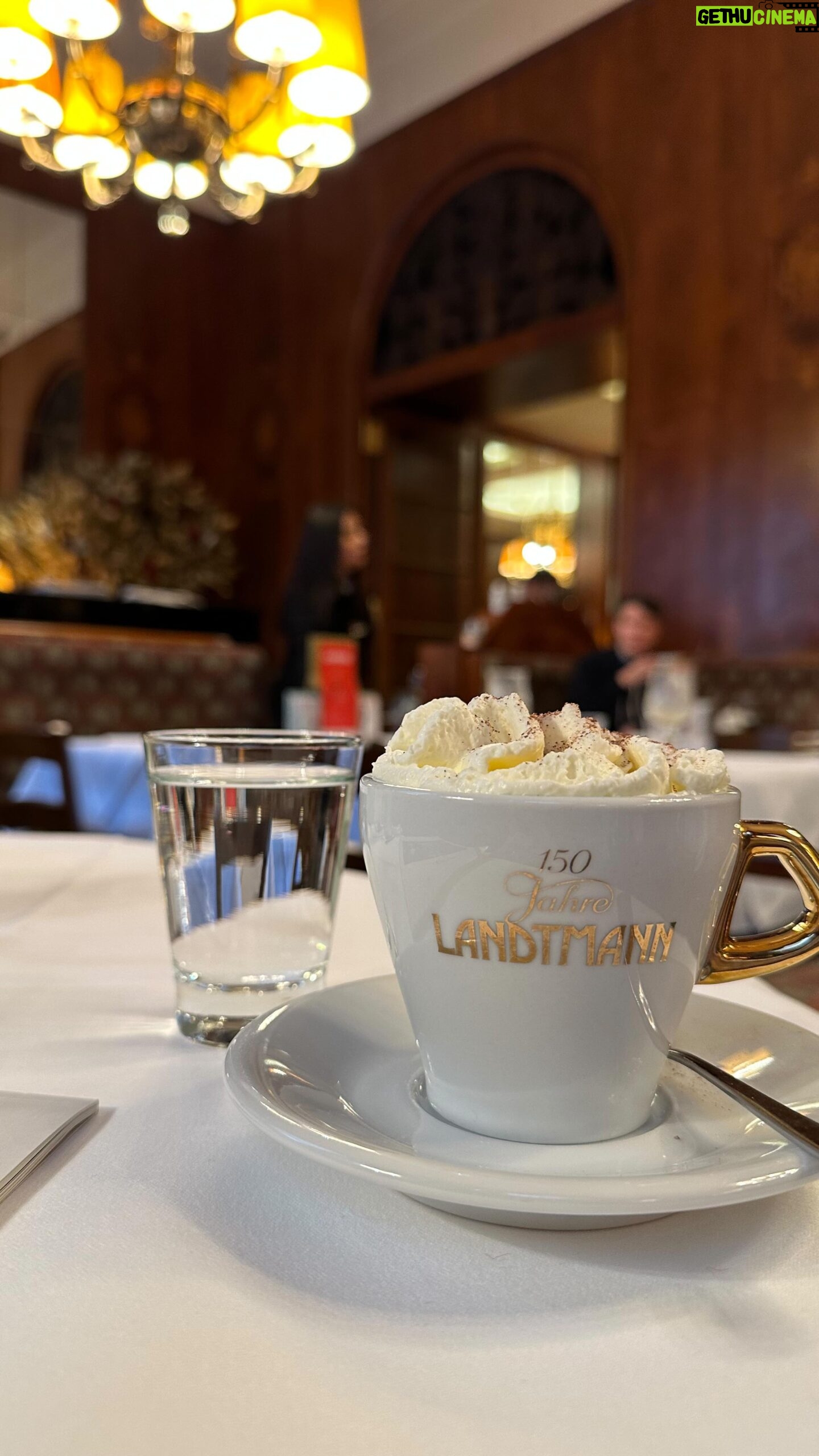 Emmanuelle Cureau Instagram - Aller à Vienne et commander un café viennois: Écouter les conversations autour, S’enivrer de cette ambiance de Noël, Sentir les odeurs de pâtisseries chaudes, Regarder la neige tomber par la fenêtre Être émue de ça … Merci la vie 💫😊