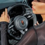 Enjy Kiwan Instagram - @voguearabia @hongqi_official Photography Greg Adamski @greg.adamski Style Polina Shabelnikova @shabelnikova Hair Deborah Aguera Mehsem @deborahagrm Makeup Mauro D. Hernan @maurodhernanmakeup Producer Danica Zivkovic @danica.z.t Production Dinika Govender @damn_dinika Shot on location at Expo City Dubai @expocitydubai Style assistant Neha Maggo @nehamaggo Production assistant Amira Hached @amirahached