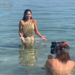 Enjy Kiwan Instagram – #bts from a super fun shoot with two of the most talented people in the industry.
Thank you @eliefahed @aminejreissaty 
And a big thank you to everyone involved ❤️