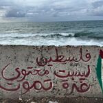 Enjy Kiwan Instagram - 🩸“Palestine is not [social media] content. #Gaza is dying.” 📸 This photograph is from #alexandria, #egypt. • Israeli PM Netanyahu vows Rafah operation will happen and over 1.4 million displaced will be moved north to Khan Younis, even as fighting continues to rage there. • Eight Palestinians killed in Israeli army strikes on homes in the al-Zawaida and Dier el-Balah refugee camps, with dozens more wounded. • Hamas political chief says the "resistance will not agree to anything less" than a lasting ceasefire, troop withdrawal, and end to the "total siege" of Gaza. 🗣️ You have a brain. A heart and a voice. Use them.