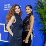 Enjy Kiwan Instagram – The other night with @cartier celebrating beautiful pieces inspired by Islamic art and modern design 
Dressed in @maisonsarachraibi 
@makeupbydoha_ 
Hair @laurancebeautysalon
📷 @dubaiphotographer_abdoo