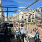 Enrique Arce Instagram - Un verdadero honor y un privilegio enorme como valenciano, , poder haber disfrutado, desde el balcón del Ayuntamiento por primera vez en mi vida, de esta espectacular mascletá y de compartirlo junto a las falleras mayores 2024 y sus respectivas cortes de honor y la alcaldesa de Valencia Maria José Catalá, precisamente en el día de su cumpleaños. Gracias a mi querido Sergio Arlandis, Director Gral de Cultura de la Generalitat, por tan generosa invitacion. Que Visquen les Falles!!!