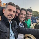 Enrique Arce Instagram - Disfrutando del mejor tenis en Valencia #copafbvalencia junto a uno de los mejores tenistas españoles de los últimos tiempos. MI querido @pabloandujaroficial, director del torneo, que ayer, a sus 37 años, jugo el último partido ATP de su brillante carrera plagada de triunfos. Suerte campeón!!