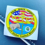 Eric Trump Instagram – Love everything about Florida including the fact that they put a Manatee on their cheesy “I Voted” sticker. It feels so great to live in a free state.
