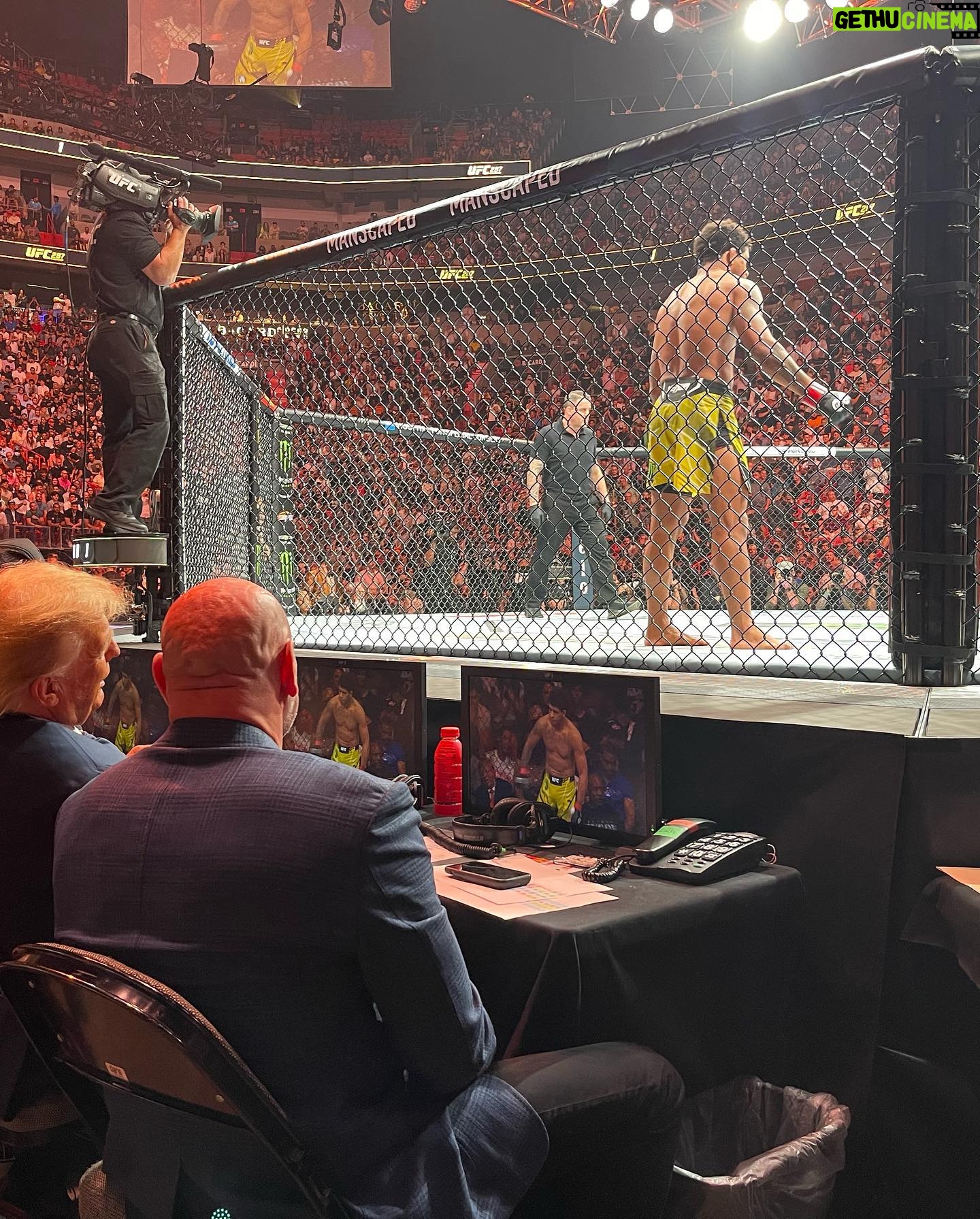 Eric Trump - 76.4K Likes - Fight Night Miami #UFC287