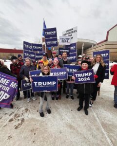 Eric Trump Instagram - Thank you, New Hampshire! Looking forward to a fantastic night 🇺🇸