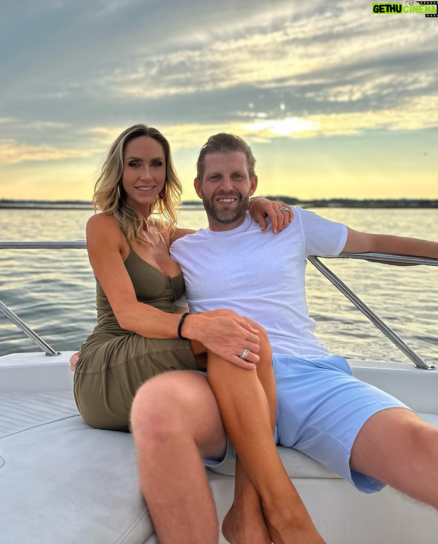 Eric Trump - 57K Likes - Happy anniversary to my amazing wife @laraleatrump! You are an amazing mother and absolute rockstar in life! Luke, Carolina, the dogs and I love you very much!
