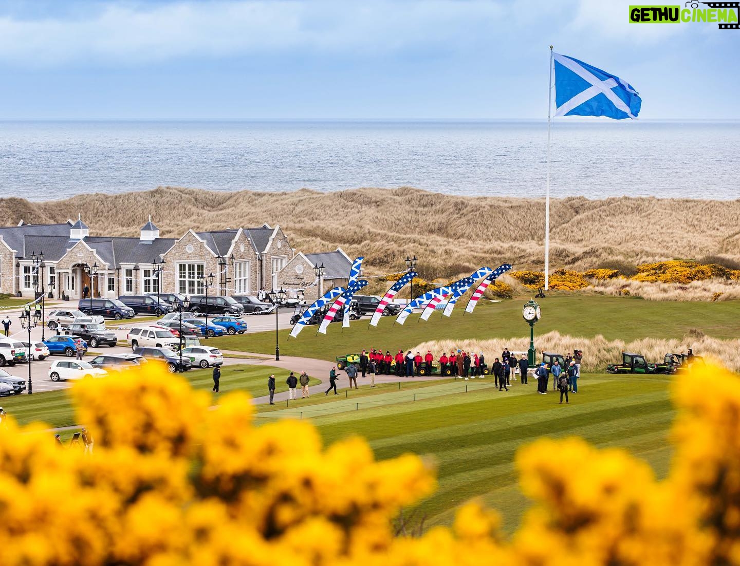 Eric Trump - 36.8K Likes - My father and I are on our way back from a phenomenal visit to @trumpscotland, @trumpturnberryscotland and @trumpdoonbeg. From breaking ground on the new MacLeod Course at Trump Scotland to an exceptional Welcome Ceremony and visit with the team at Trump Turnberry to experiencing Irish tradition and charm at Trump Doonbeg, this was a truly momentous occasion!