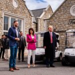 Eric Trump Instagram - My father and I are on our way back from a phenomenal visit to @trumpscotland, @trumpturnberryscotland and @trumpdoonbeg. From breaking ground on the new MacLeod Course at Trump Scotland to an exceptional Welcome Ceremony and visit with the team at Trump Turnberry to experiencing Irish tradition and charm at Trump Doonbeg, this was a truly momentous occasion!