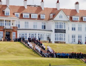 Eric Trump Instagram - My father and I are on our way back from a phenomenal visit to @trumpscotland, @trumpturnberryscotland and @trumpdoonbeg. From breaking ground on the new MacLeod Course at Trump Scotland to an exceptional Welcome Ceremony and visit with the team at Trump Turnberry to experiencing Irish tradition and charm at Trump Doonbeg, this was a truly momentous occasion!