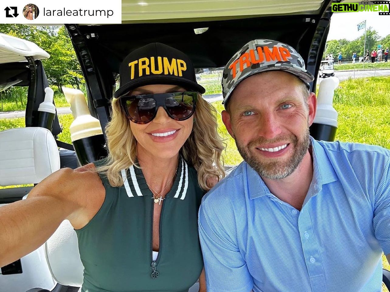 Eric Trump Instagram - @livgolf_league @trumpgolfdc ⛳️