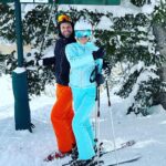 Eric Trump Instagram – The best ski run in the west! #LFG @laraleatrump