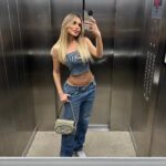 Erika Schneider Instagram - @diesel 💙 Gostam de looks assim All Jeans?