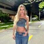 Erika Schneider Instagram - @diesel 💙 Gostam de looks assim All Jeans?
