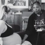 Erin Foster Instagram - If you choose to do a home birth you have to be really clear on why you want to do it, so that when the time comes when you’re begging to be taken to the hospital someone reminds you. My reason was that we did over 20 failed rounds of IVF and at some point in the process I just went numb. I stopped feeling the highs (there weren’t any) or the lows (there were too many). I stopped reacting after bad news or letting anyone talk to me about it. So when I was finally going to become a mom, I didn’t want to disconnect with medication. I wanted to feel her and have her feel me, and be filled with all the love hormones that would help me forget the pain I was in. It was THE hardest thing I’ve ever done, no contest. I had a plan to deliver in water surrounded by fresh flowers, but I unexpectedly hated the bath and tried to escape at one point and just crawled on the floor like an animal. Simon couldn’t make eye contact with me. But I was never scared. I never felt like I wasn’t safe at home, and that’s because of the unbelievable team around me and how much they prepared me for each moment. They created a perfect environment and from the moment I met them all, they empowered me. They refused to let me think that at 41 I couldn’t have the birth I wanted. After Noa was born they all banned together to make sure I was breast feeding properly, helped me choose a pediatrician, connected us to people to help with her tongue tie, and continue to be a flow of resources and support. We feel so lucky and grateful. No matter how hard the journey is, once you get to where you were aiming for, none of it matters. Also, I really regret asking moms why they don’t just sleep when the baby sleeps. I’m sorry for my ignorance ❤️