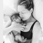 Erin Foster Instagram - Truly the most insane experience of my life, with the best ending. Noa Mimi Tikhman being nothing like her mother who is always late, arrived two weeks early at 4:41am on May 17th. Being totally unbiased I would say she’s perfect and super advanced already, and might be the first person I’ve met who prefers me to Simon. Gave birth to her au naturale in our bed like a beast, but also would have taken heroine in the moment if someone offered. Simon would like everyone to know he’s a warrior too ❤️