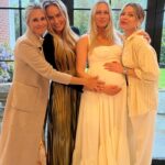 Erin Foster Instagram - My baby was showered with gifts and I was showered with love, and I cried and made everyone else cry, but I had a great hair day. Been waiting for this day for too long ❤️ Party Planner: @mimibrownstudio Catering: @plated_bytuki Quilt team: @foragercrafts Photographer: @mirellemirellemirelle
