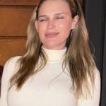 Erin Foster Instagram - Took my new personality (being pregnant) out to a holiday party.