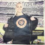 Erin Heatherton Instagram - Heyyo 👋🏼🙇🏼‍♀️🏈@chicagosuntimes @northwestlegit 💋💋💋