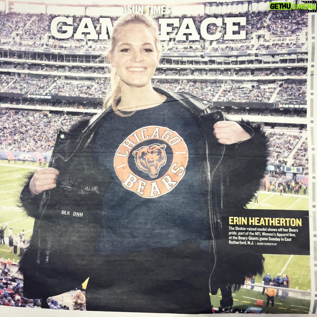 Erin Heatherton Instagram - Heyyo ππΌππΌββοΈπ@chicagosuntimes @northwestlegit πππ