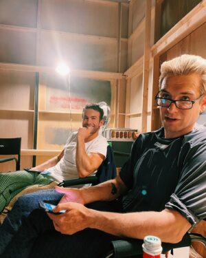 Erin Moriarty Instagram - Our next campaign together is gonna be for Tootsie Pops 🍭 @jack_quaid (  some BTS gems) @chacecrawford @toni.starr