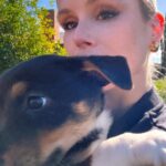 Erin Moriarty Instagram - Spent the morning transporting fosters for @pupswithoutborders; I love this rescue shelter and the humans behind it. If you’re a local with spare time (even a vacant morning), spare dog supplies, or enough for any donation (as small as it gets): check out their page. Cheers to the purest little souls we have left.