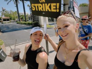 Erin Moriarty Instagram - The objective is not financial abundance. The objective is fairness. Fairness that manifests in basic, unambiguously justified rights. This applies to any industry that treats its workers according to antiquated terms. But: when you threaten our individual and collective humanity, we show the f*ck up with unprecedented solidarity. #sagaftrastrong #wgastrong #sagstrike #wgastrike @sagaftra