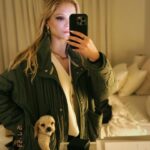 Erin Moriarty Instagram - His preferred method of transportation is my pocket; basically a series of straight up thirst traps (sorry but pet photos will always elicit most of my attention.)