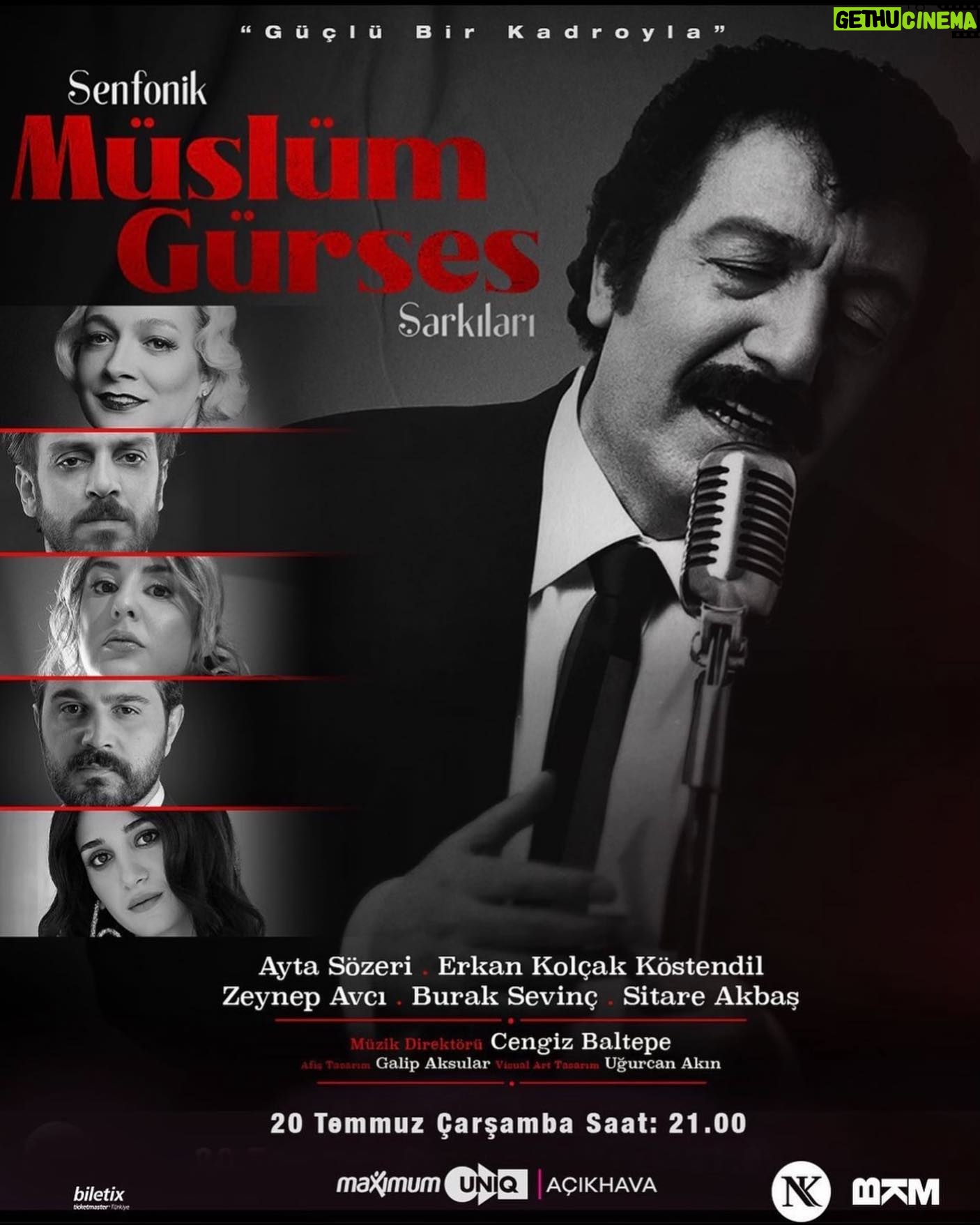 Erkan Kolçak Köstendil Instagram - 20 Temmuz Çarşamba Biletler Biletix’te @bkmonline @aytasozeri @sitareakbas @zeynepavci_official @buraksevinc_