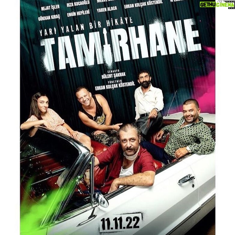 Erkan Kolçak Köstendil Instagram - Geliyor gelmekte olan… #tamirhane 11 Kasım 2022 ‘de sinemalarda. @skyfilmturkey @idiletisim @dentsuturkey @ascturkey @filmkumbarasi nctisler @bulentsakrak_ @riza_kocaoglu @aliseckineralici @gokankirac @mervedizdar @yarenalaca @hepileriengin @erkancanburtvin @oskayland @aysebarim @cenkaltun @gokhan_ozgul @ugur_yildiran @bilenbili @banu__celik @cagdassercan
