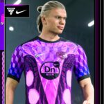 Erling Haaland Instagram - There’s no stopping @erling.haaland in the 𝑨𝒊𝒓 𝑴𝒂𝒙 𝑫𝒏 𝑲𝒊𝒕 🟣🟣🟣🟣 Check out WHAT THE FC in Season 6 of @EASPORTSFC FC 24, in-game now. #NikeFootball #FC24
