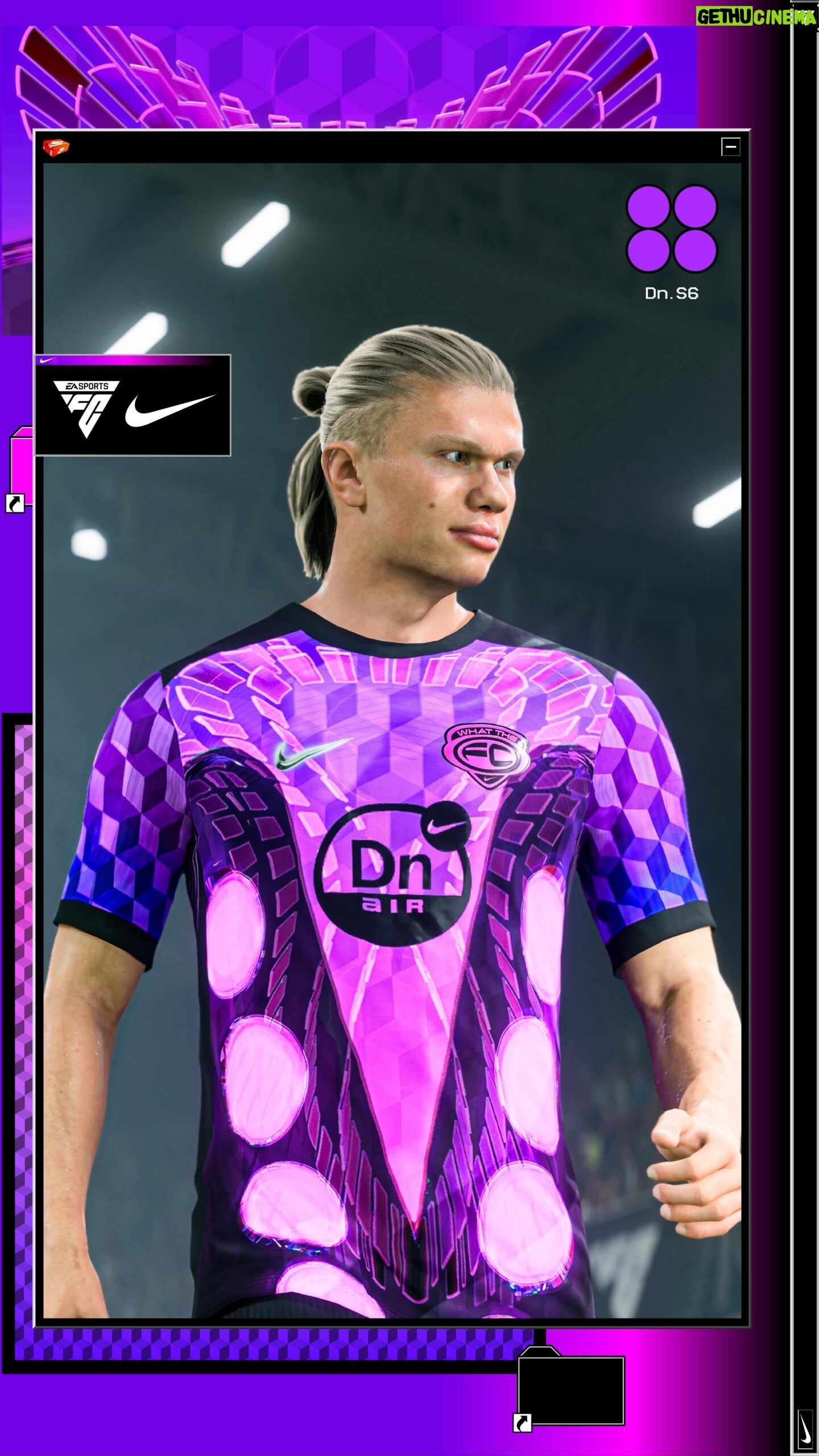 Erling Haaland Instagram - Thereβs no stopping @erling.haaland in the π¨ππ π΄ππ π«π π²ππ π£π£π£π£ Check out WHAT THE FC in Season 6 of @EASPORTSFC FC 24, in-game now. #NikeFootball #FC24