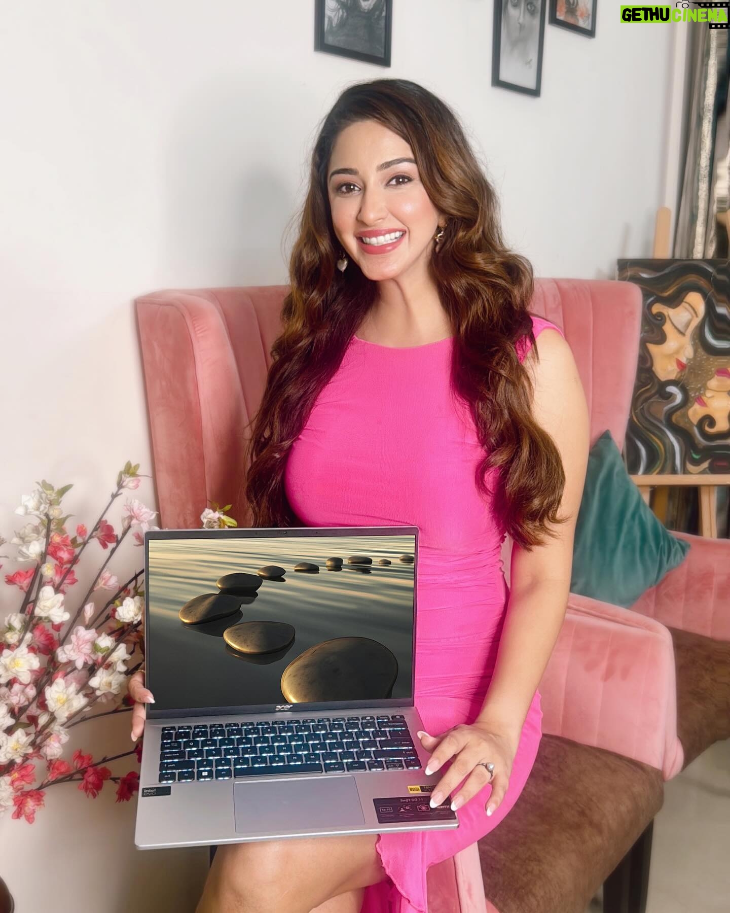 Eshanya Maheshwari Instagram - The real beauty with brains is here, the Acer Swift Go 14 Ai laptop! Step into a world where beauty meets brains with the Acer Swift Go AI-powered laptop! 💻✨ Designed to captivate with its sleek exterior and crafted to impress with its intelligent features, this powerhouse redefines elegance in computing. Seamlessly blending style and intelligence, it’s not just a laptop, it’s a statement for the evolved. Acer Swift Go laptop powered by Ai. @acerindia #AceItWithAcer #Acer #Ai