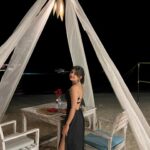 Esther Anil Instagram - We’ve just completed the first half of our trip to Maldives at @tajcoralreef , and I’m grateful to @makeplansholidays for making it happen.✈️ Speaking of Taj Coral Reef Resort & Spa, the standout aspect was the warmth of the staff. On our first day, they arranged a sandbank picnic, which was truly magical. We got to see a beauuuutiful 🌅 sunset. We tried various cuisines, and the food experience was excellent. Snorkeling 🤿 was a first-time experience for us, and thanks to their in-house dive center, the instructor ensured we had a great time, showing us the vibrant coral life right outside the resort. Will definitely do it again!!! 🐠❤️ They also organized a soothing and relaxing spa experience. To cap off the day, they set up a chill candlelit dinner for us right on the beach. Overall, I couldn’t have asked for anything better. The curation of this trip by Taj Coral Reef Resort and Spa deserves much love and appreciation. And a big thank you to @tanyathadikaran 💕💕💕 for seamlessly coordinating everything for me.