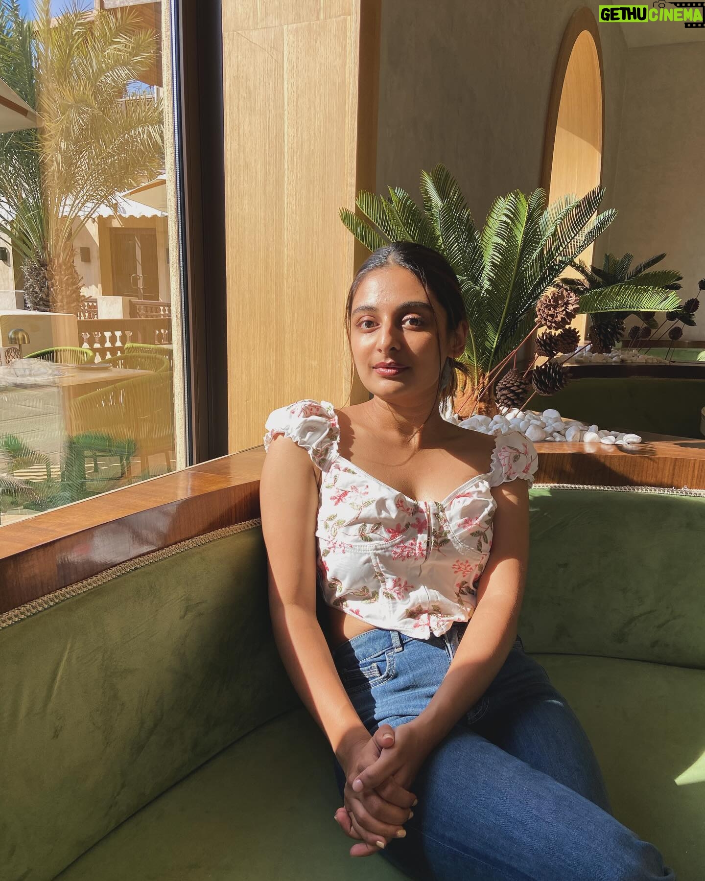 Esther Anil Instagram - Reunited with @ansiba.hassan chechi in Dufaii! 🌟 Thanks for the lovely day! 💖 #DubaiDiaries