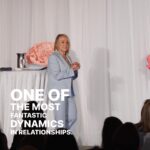 Esther Perel Instagram - Can you believe it’s already been a whole month since we all came together for In Bloom? Let’s take a moment to reflect on the valuable lessons learned and the connections made. In Bloom was an opportunity to engage in meaningful discussions, learn from one another’s experiences, and grow as individuals. Now, as we carry on with our daily lives, let’s remember to apply the lessons learned to all our relationships - whether it be with friends, family, colleagues, or romantic partners. Let’s nurture these relationships, cultivate trust and empathy, and watch them bloom into something truly beautiful. 💕 . . . #estherperel #relationshipadvice #realloveready #inbloom #love #loveeducation #relationshippsychology