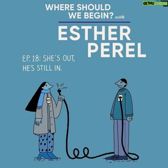 Esther Perel Instagram - Some of the most challenging and the most painful or sad sessions for me are the ones where I accompany a couple in their dissolution, in the end of a relationship, where one person is out and the other person is holding on for dear life. In a recent episode of my podcast, Where Should We Begin? I sat down with a married couple who after 20 years, wonder if their marriage has run its course. Join me in this heart-wrenching episode titled, “She’s Out. He’s Still In.” as I explore his desire for hope and her desire for change. After, I invite you to step into my Office Hours on Apple Podcasts Subscriptions as I reflect on the emotions I encountered during my session with them.